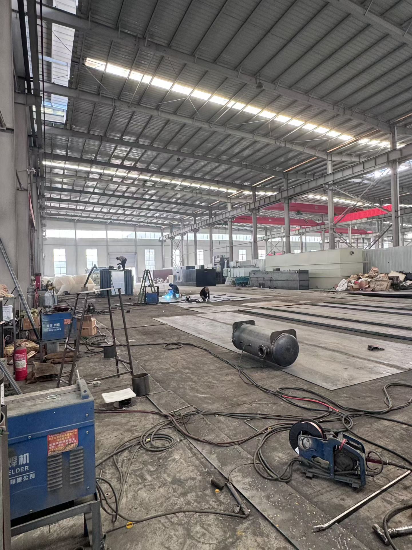 污水处理设备厂家生产车间