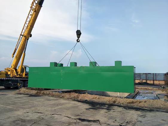 甘肃白杨环保量身定制日处理80立方米一体化污水处理设备